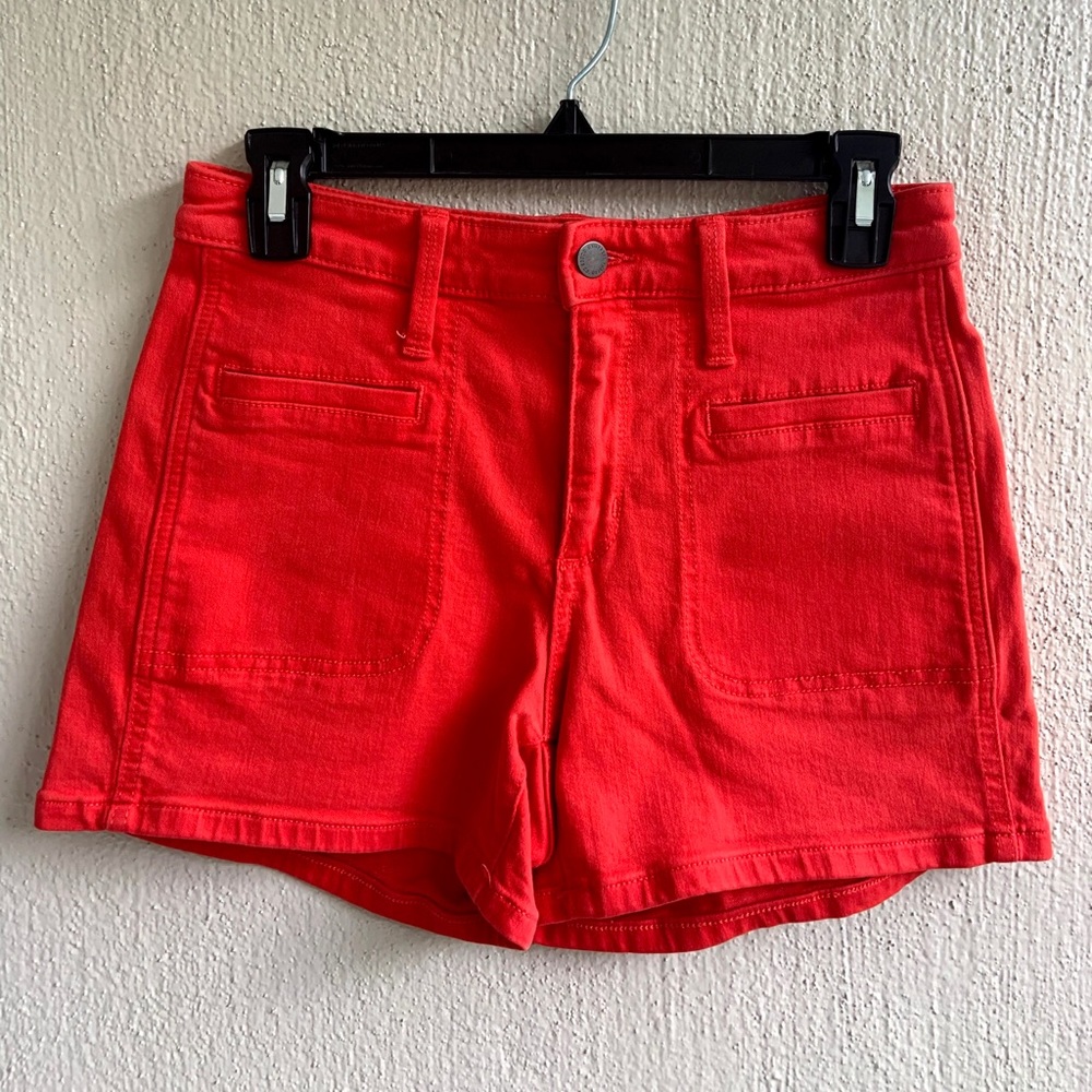 From Target, Size 0, red/orange